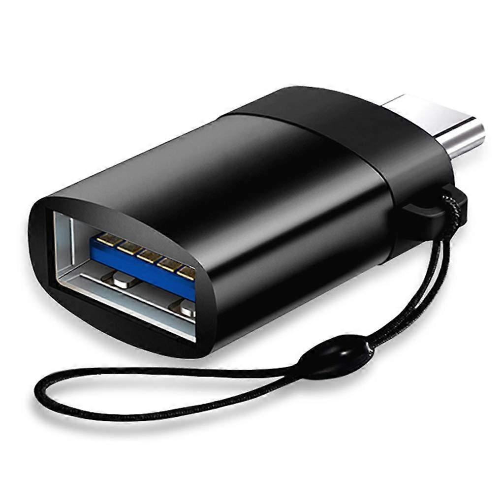Type C Male To USB3.0 Female Adapter OTG Cable For Camera Card Reader Keyboard Hub Black