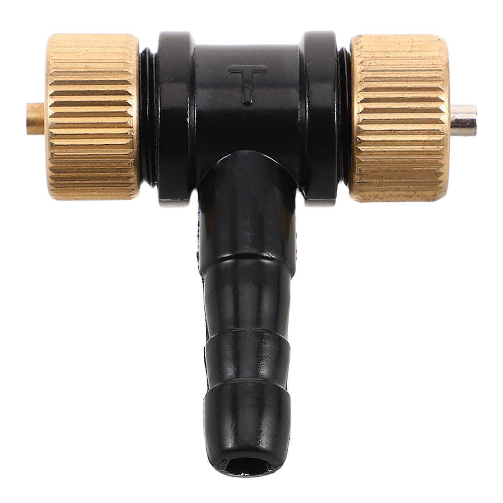 Quick Connect Tire Inflator Dual Head Nozzle for Car and Motorcycle 3Pcs
