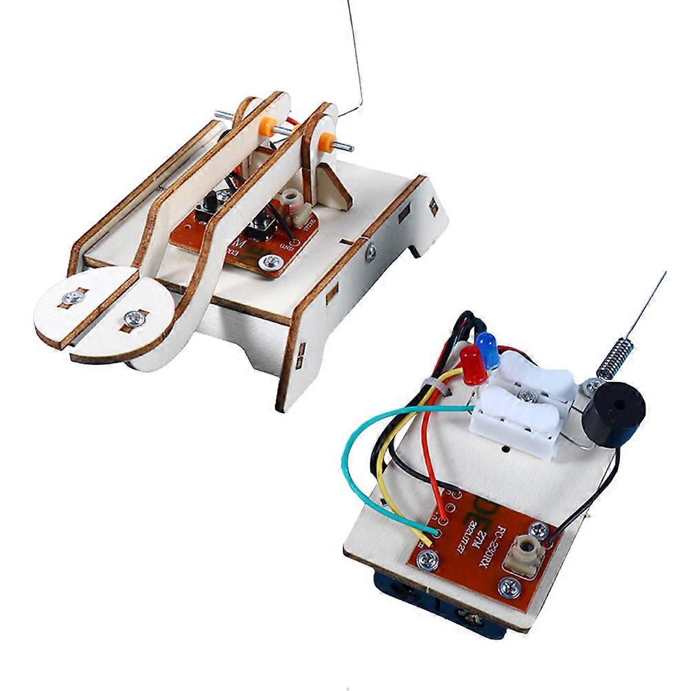 Hands-on Learning Wood Crafts Telegraph Making Materials For School Projects In Rectangular Shape 5 Sets