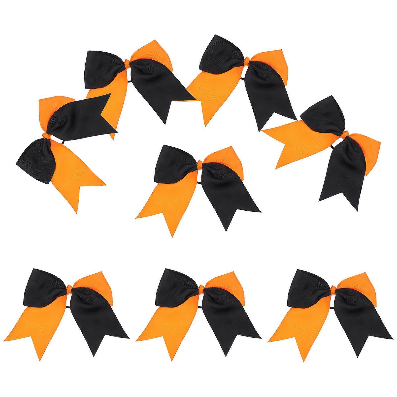 Girls Cheer Hair Bows Practical Bows with 40Pcs Multi Colored Set