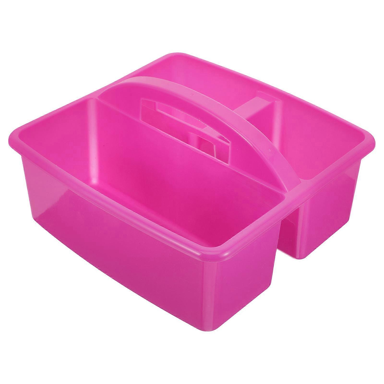 Desk Storage Organizer Rectangular Cleaning Tools Multipurpose Plastic 1Pack