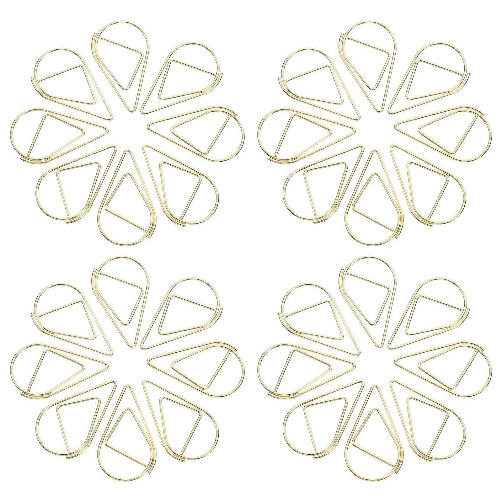 Metal Paper Clips for Clipping 200Pcs Shaped Creative Clips