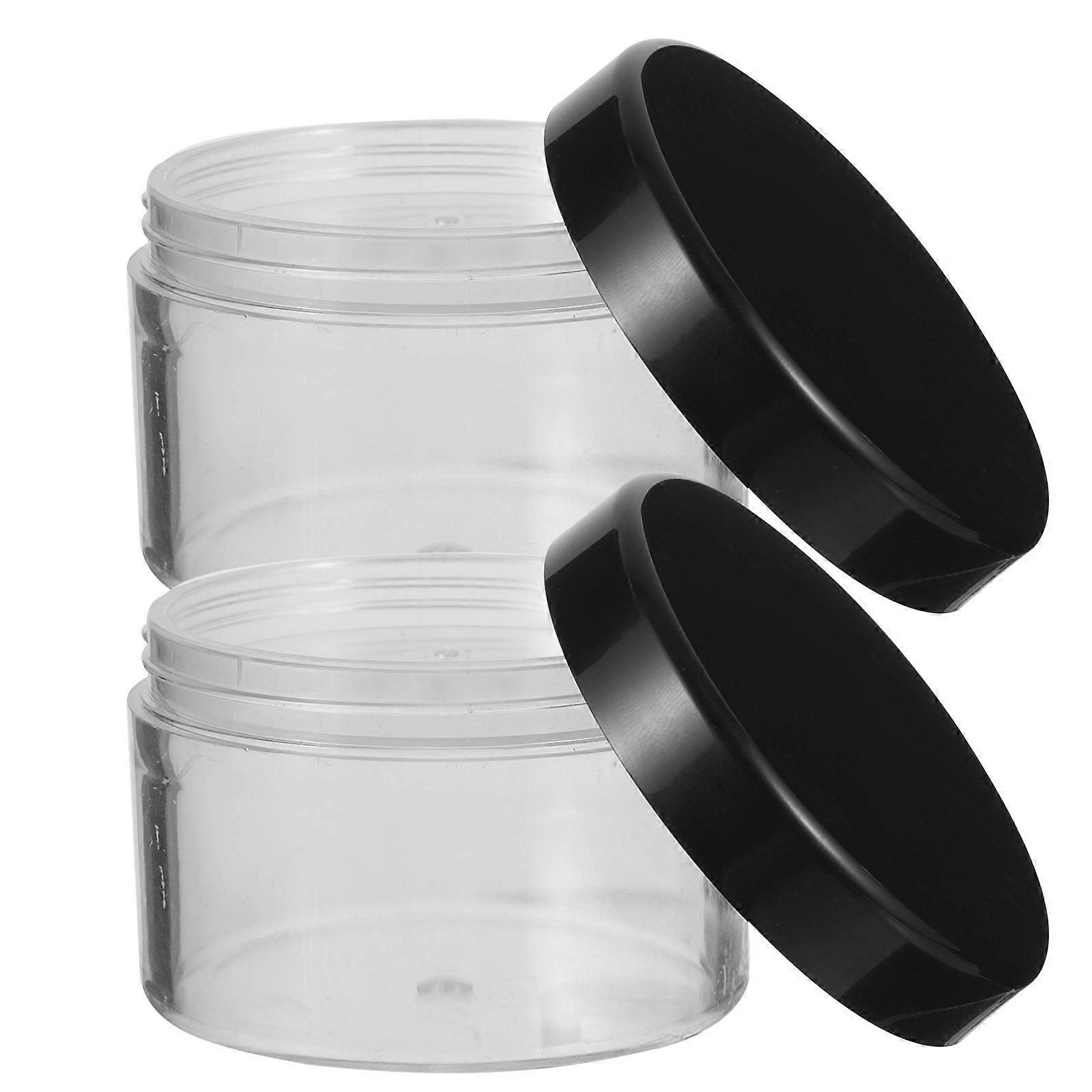 Plastic Powder Container Face Powder Case for Home Use 8Pcs