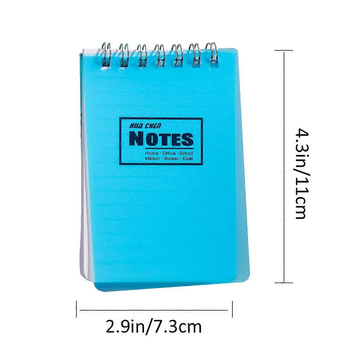 Assorted Color Spiral Notepad 72 Pcs Perfect For Daily Use Writing 4.3 X 2.9 Inch Rectangular
