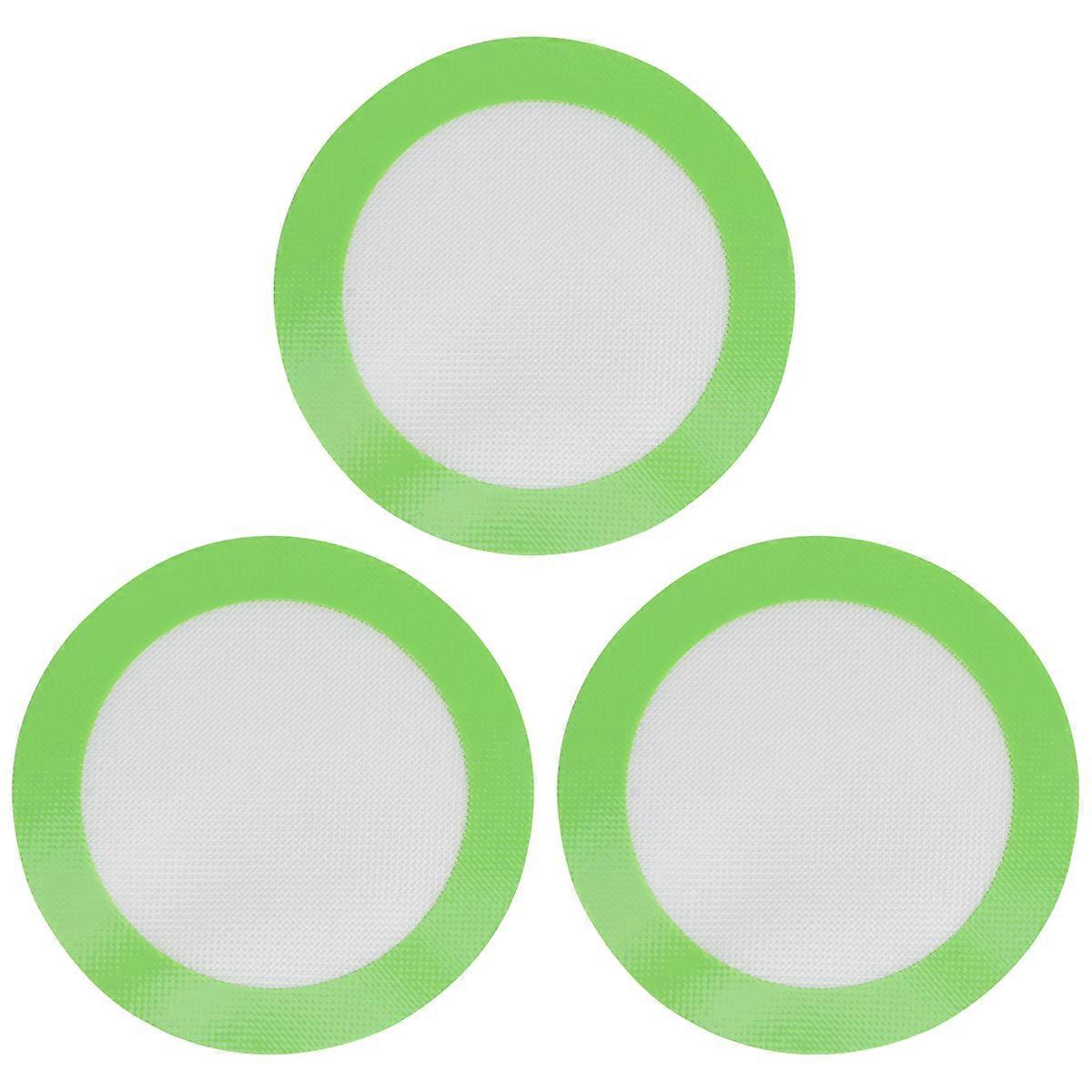 Non-Stick Silicone Baking Mat Round Heat Resistant Baking Sheet 9Pcs