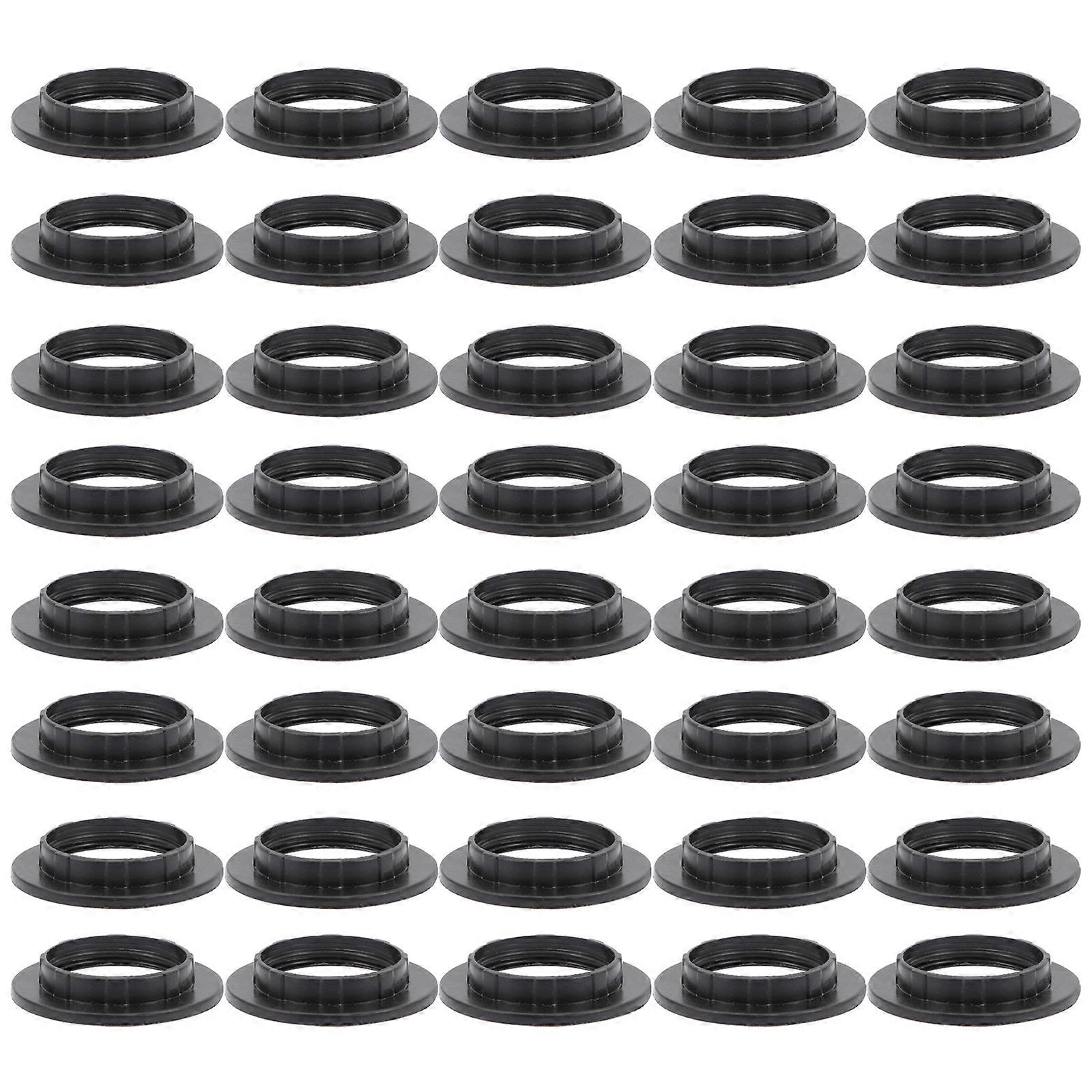 Household Socket Ring Plastic Lamp Accessory Replaceable 80Pcs Set