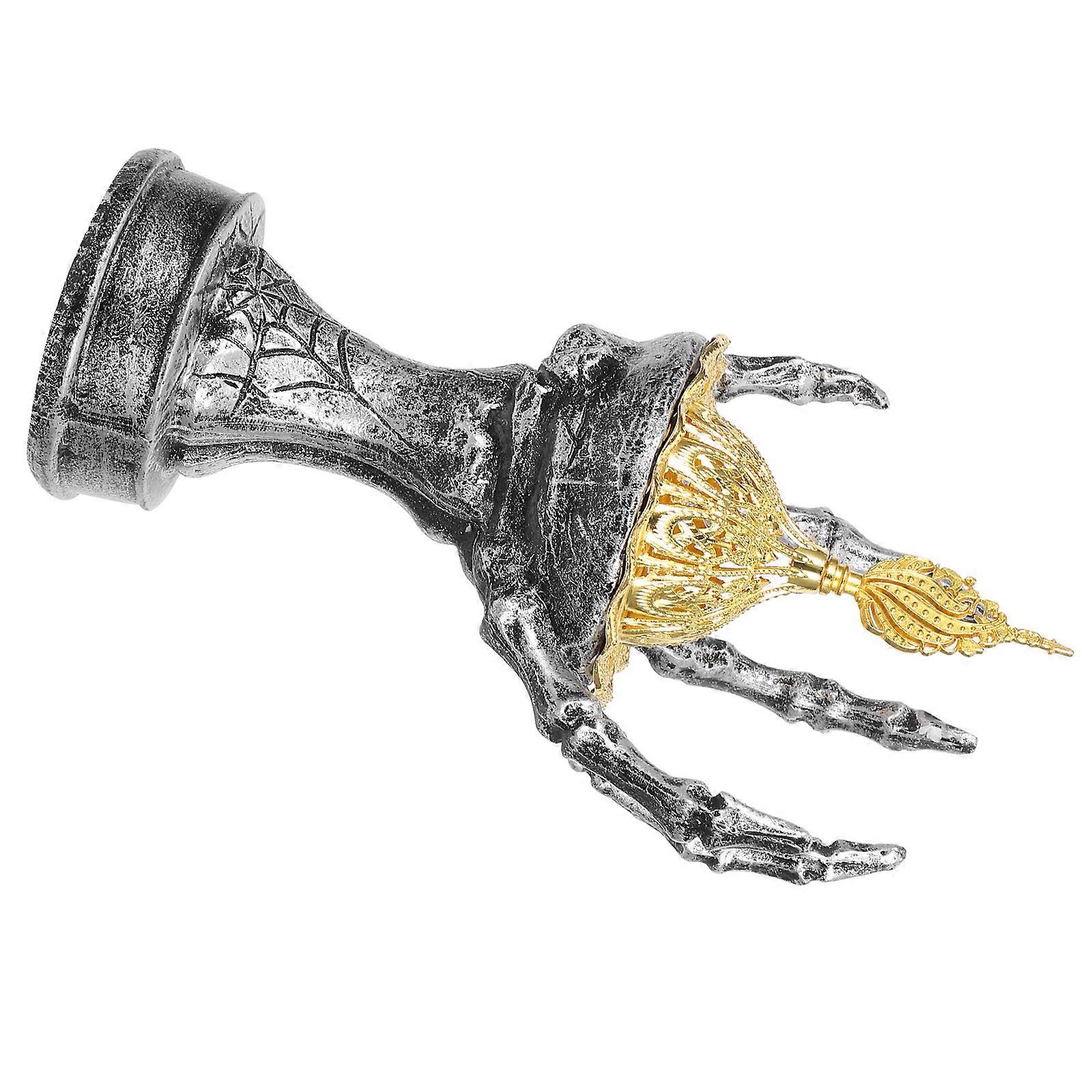 Ghost Claw Resin Incense Burner with Lid for Aromatherapy 3Pcs Set