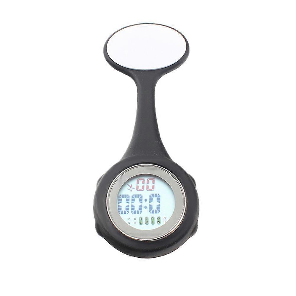 Nurse Watch Electric Watch Practical Hanging Type 3Pcs Black Set