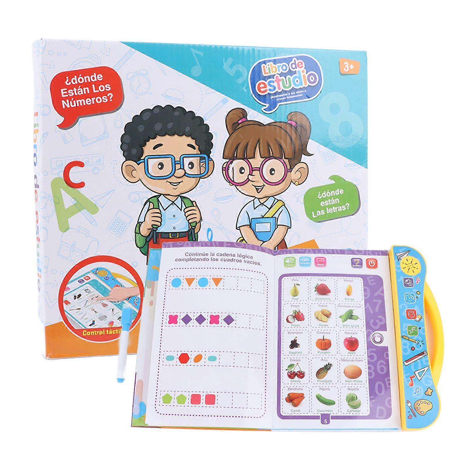 Electronic Language Learning Book Early Educational Electric Sound Interactive Book for Children