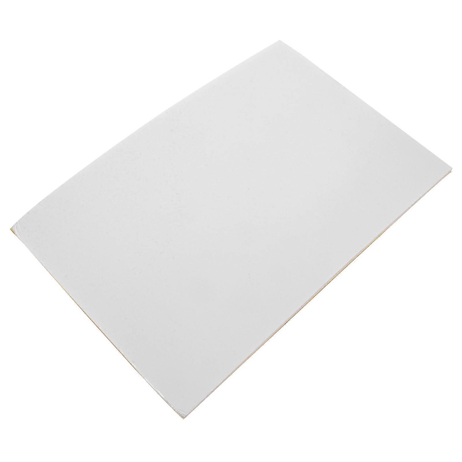 Foam Board White for DIY 4Pcs Foam Sheets Thickened Craft Material