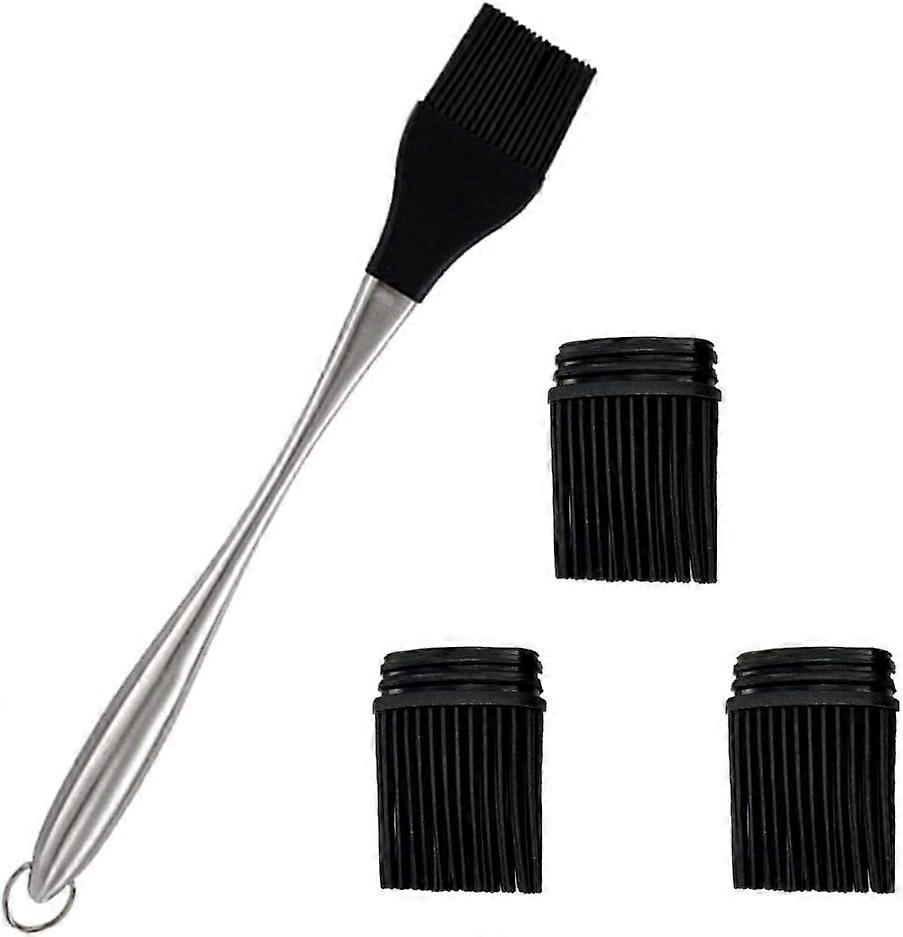 Silicone Kitchen Brushes 4 PCS Barbecue Basting Brushes, Pastry Bread Utensil