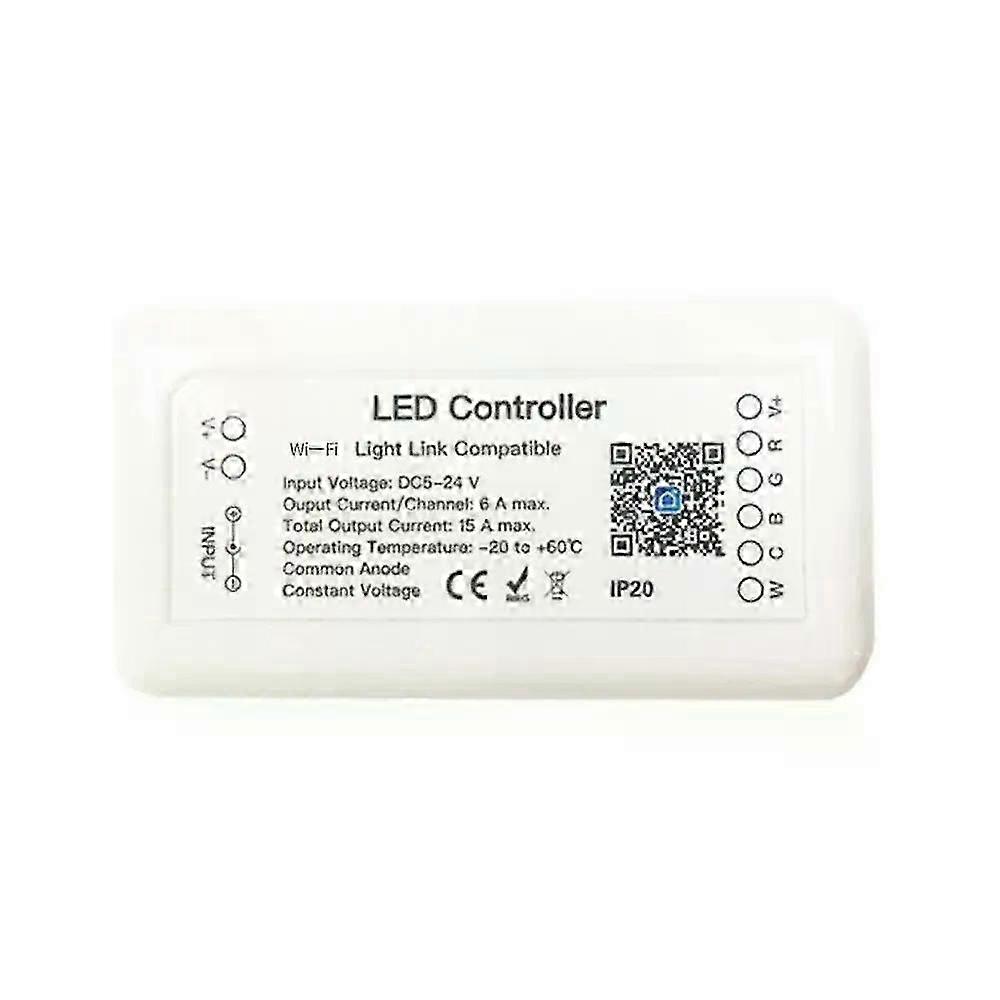 Rgbw Dimmable Switch Voice Control Mini Tuya Smart Home Work With Alexa Assistant Smart Led Controller Wireless