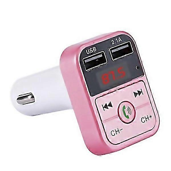 For B2 Dual Usb Charging Bluetooth Fm Transmitter Mp3 Music Player Car Kit Support Handsfree Call Tf