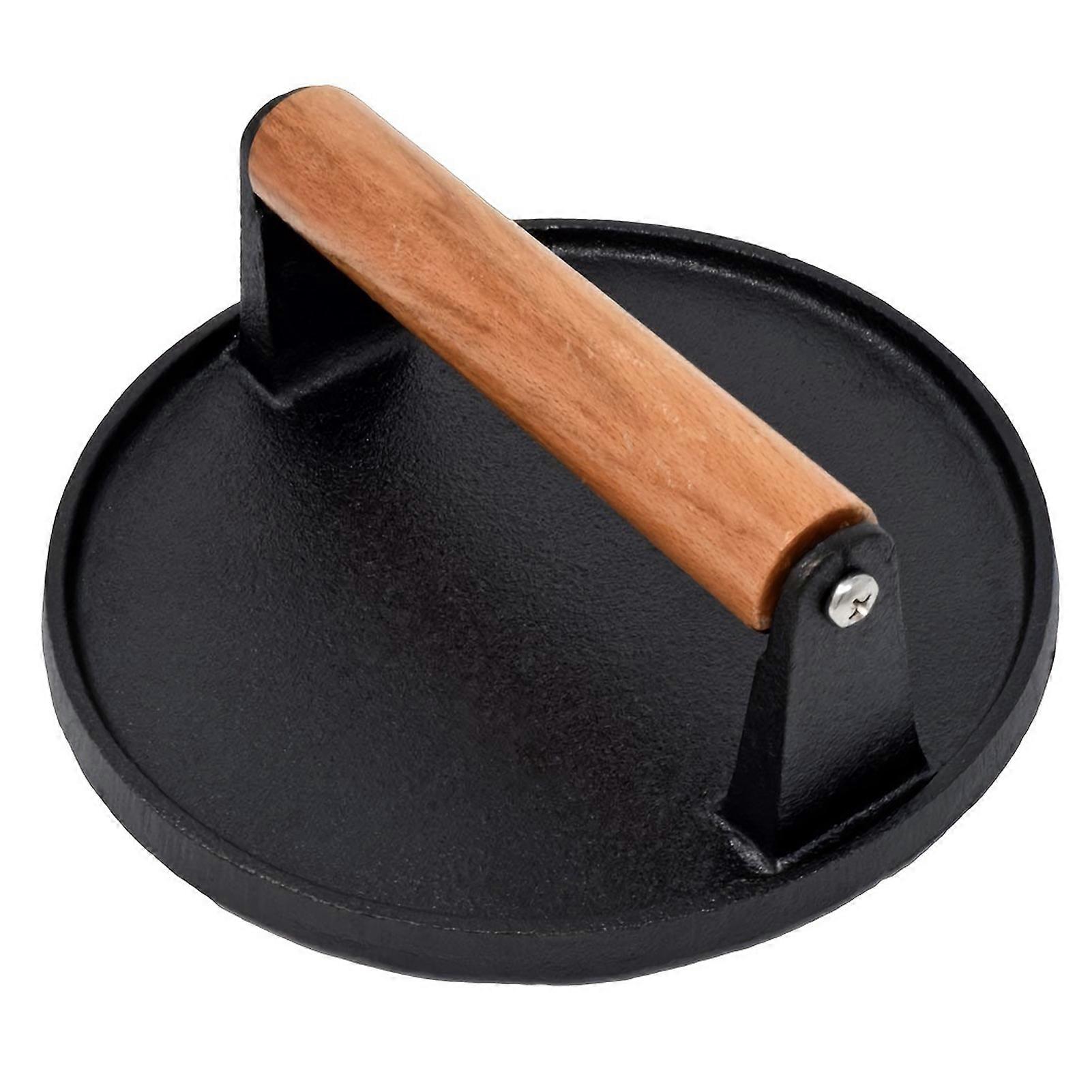 Grilling Press for Steak Burgers Reusable Washable Camping Cookout Essential