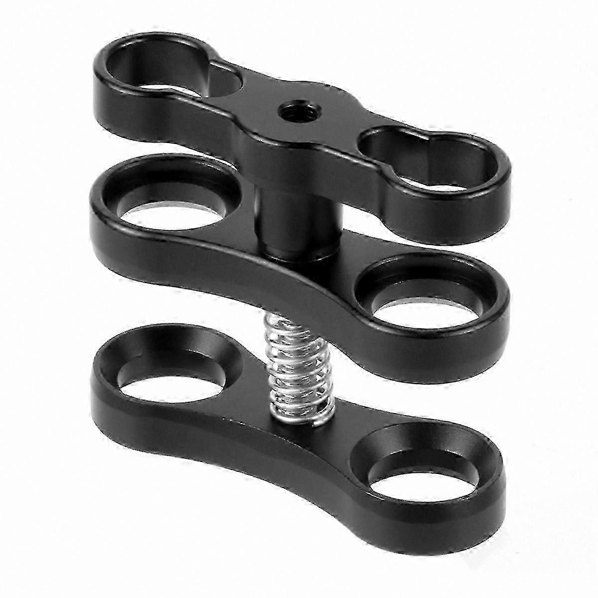 Underwater Camera Accessory Bundle for Diving Enthusiasts - Aluminum Alloy Construction with Ball Head Adapter and Secure Butterfly Clip Design