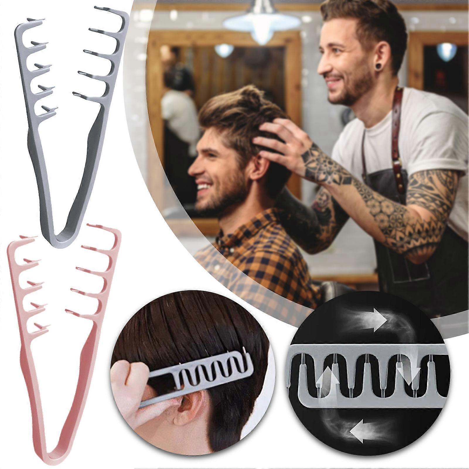 Volumizing Wide-Tooth Hair Styling Comb, Waves Increase Volume Scalp ...