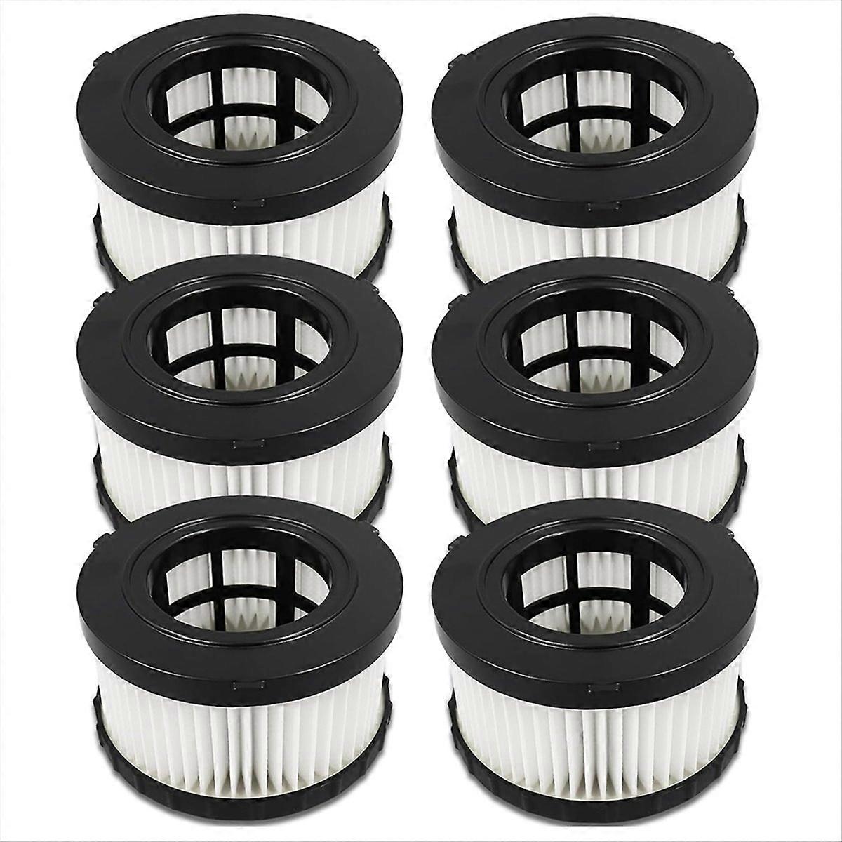HEPA Filter for Wet Dry Vacuum, Vacuum Filter 6 Pack
