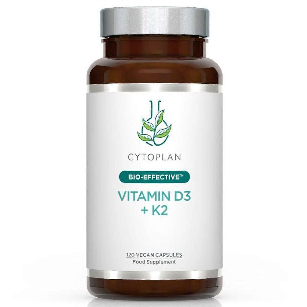 Cytoplan Vitamin D3 & K2 Capsules 120