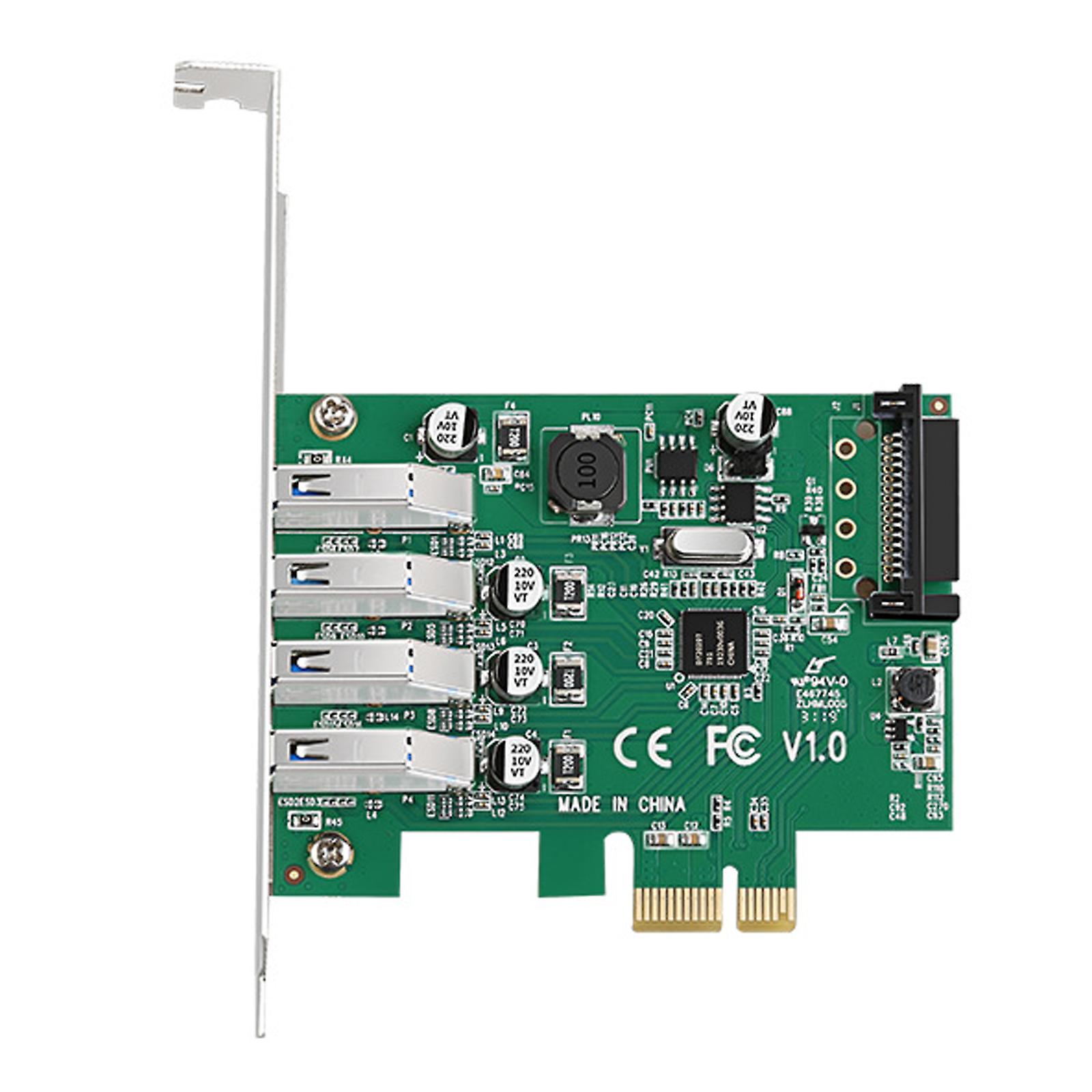 Pci E à 4 Ports Usb 3. 0 Vitesse de La Carte de Convertisseur 5Gbps