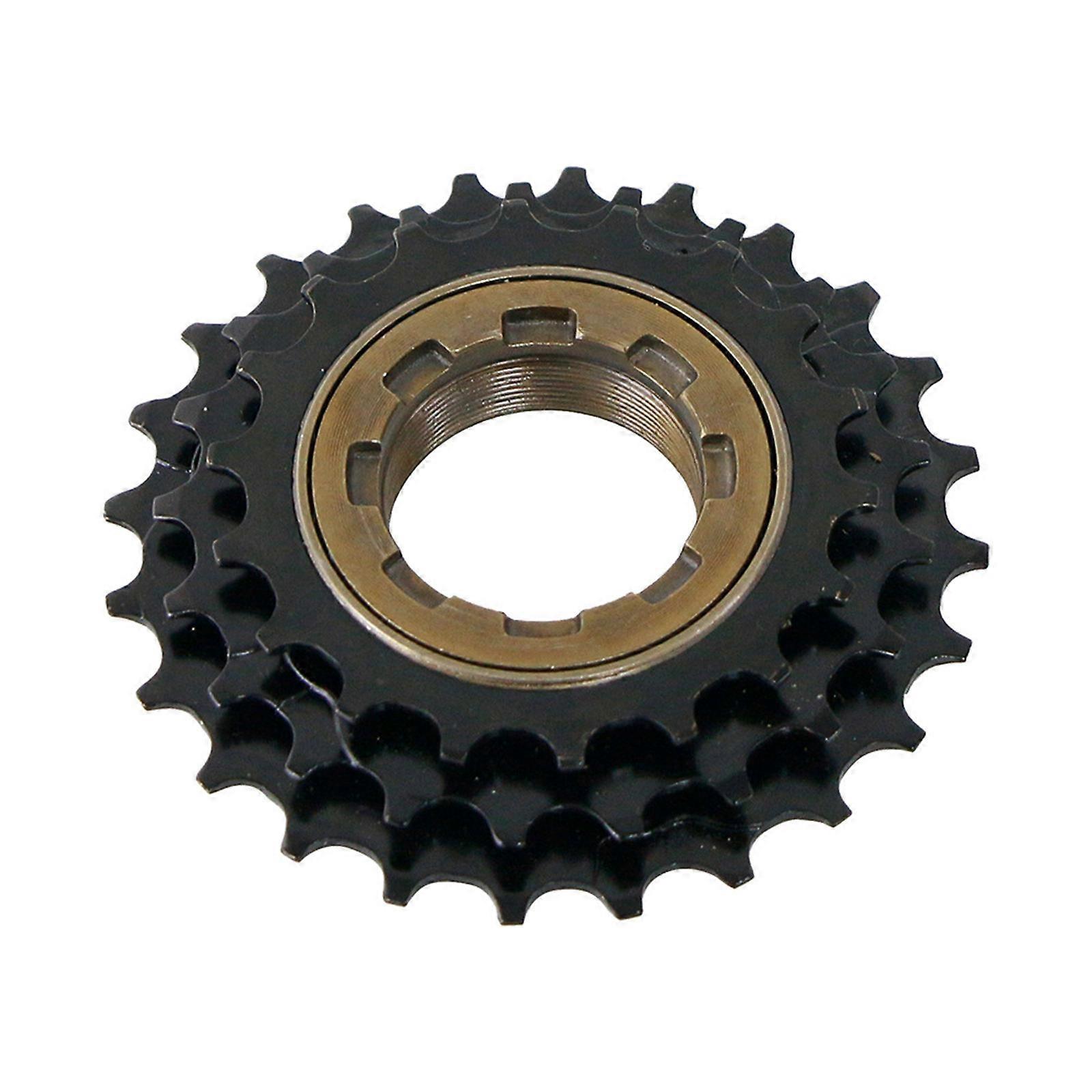 3 Speed Mountain Bicycles Screw On Freewheels Conversion Chain 18-21-24T Cassettes Sprocket Bikes Freewheels Replacement Multicolor