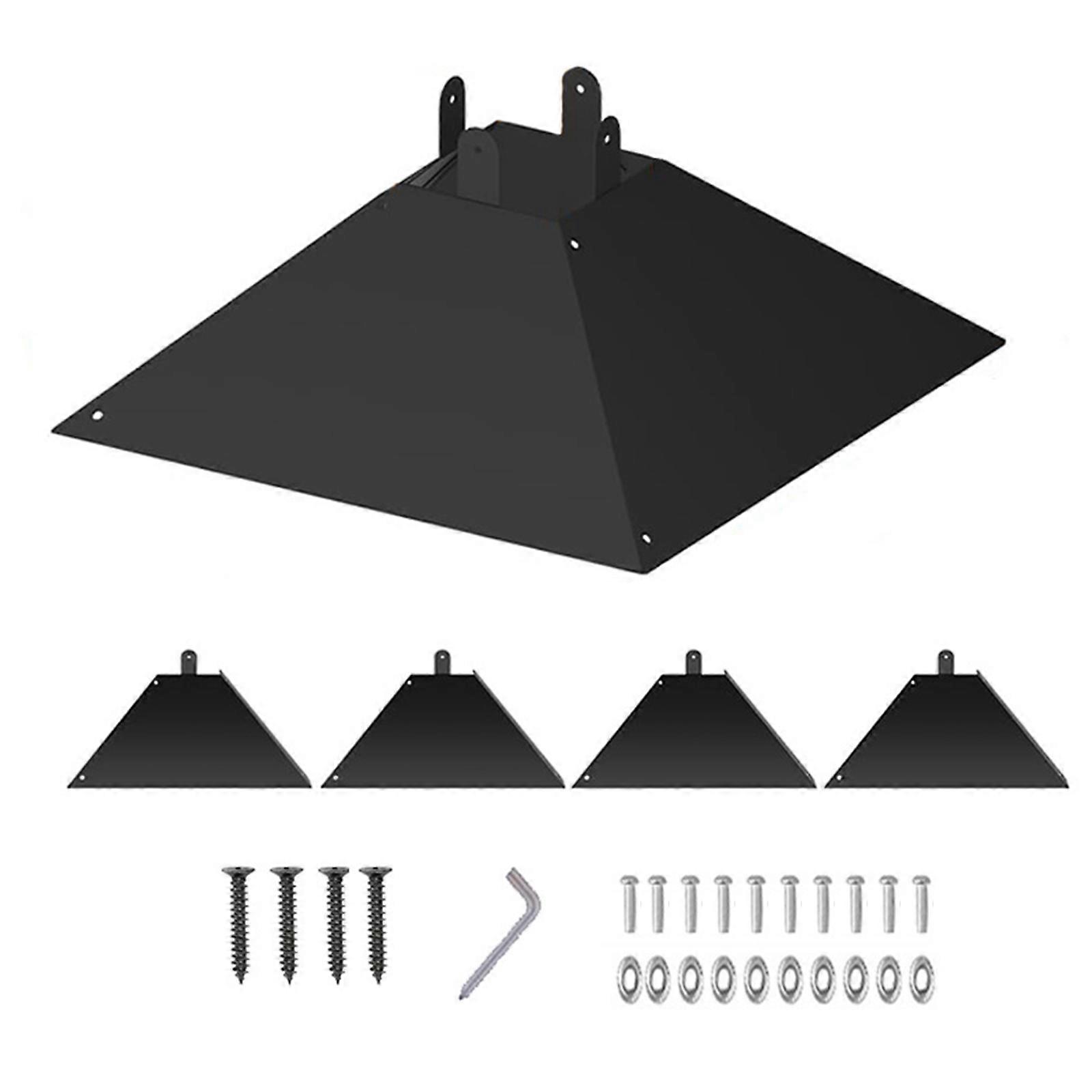 Squirrels Baffle Squirrels Proof Bird Feeders Baffle Wrap Around Squirrels Baffle Squirrels Guard for Bird Feeders Rod Multicolor