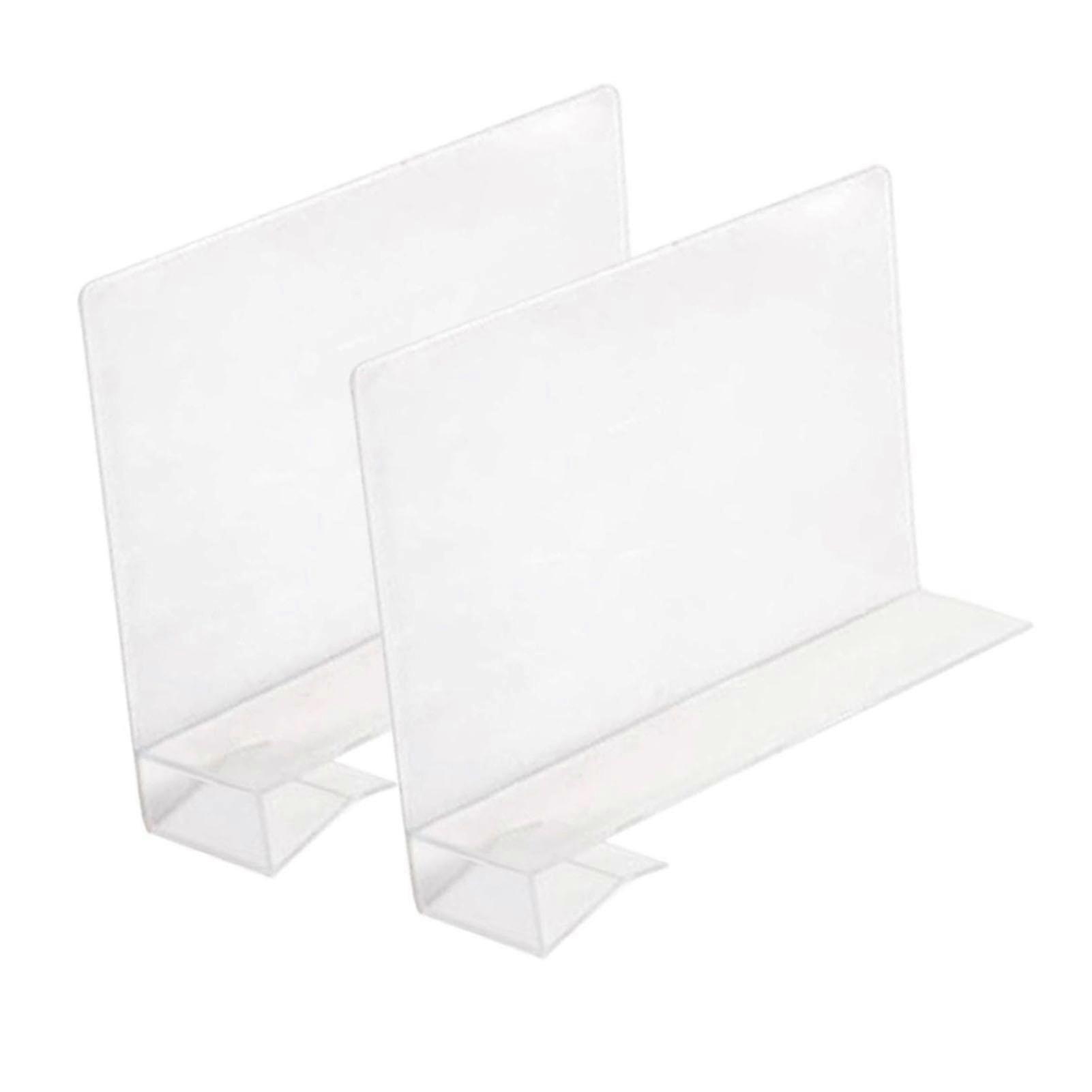 Adjustable Closet Shelf Divider for Wardrobe Organization - Large Size