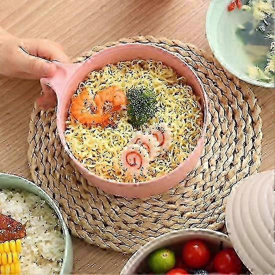 Microwave Ramen Cooker Bowl Set with Chopsticks Noodle Bowl Microwavable Fast Ramen