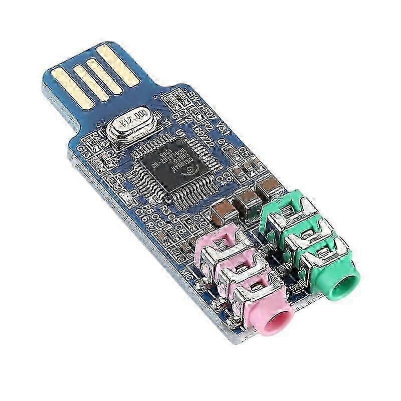 Drive Usab Sound Card Computer External Cm108 High for Reliable Electronic Component, Precision, Stable Performance 2025