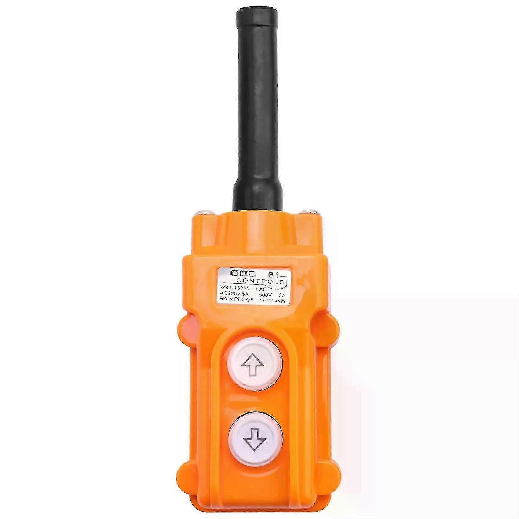 HaKeLai Water Proof Hoist Crane Pendant Up Down Station Pushbutton Switch