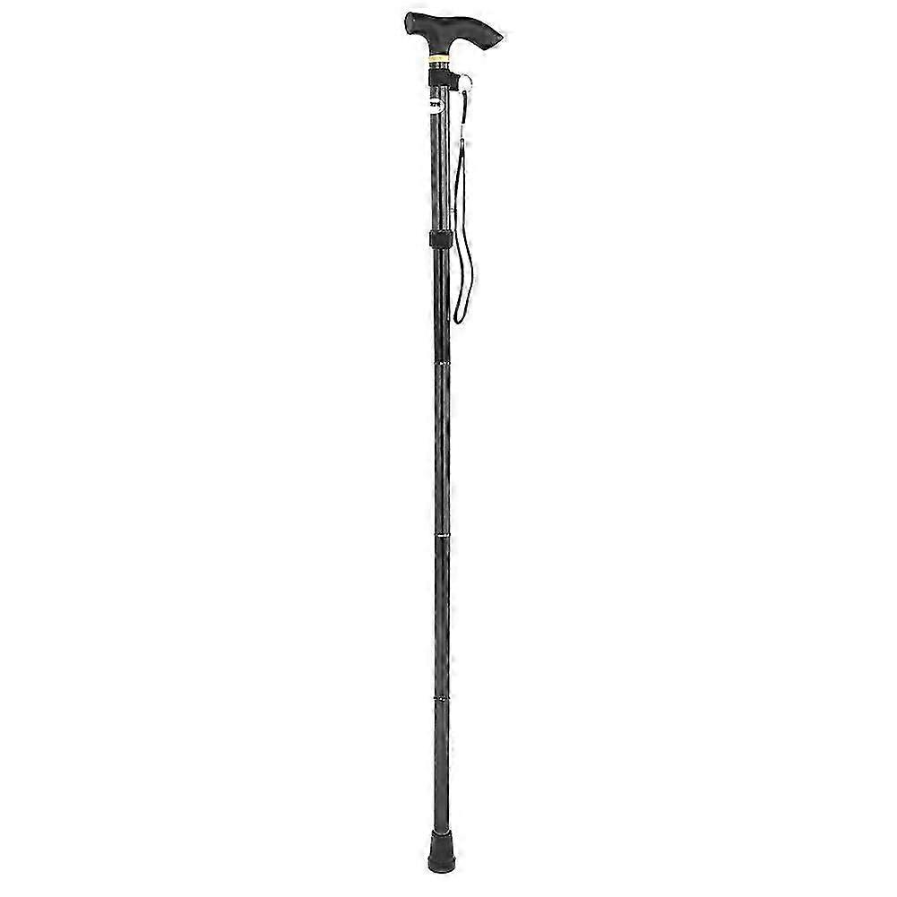Trekking Poles Aluminum Alloy Folding Walking Stick Adjustable Collapsible Cane With Ergonomic Handle Trail Poles