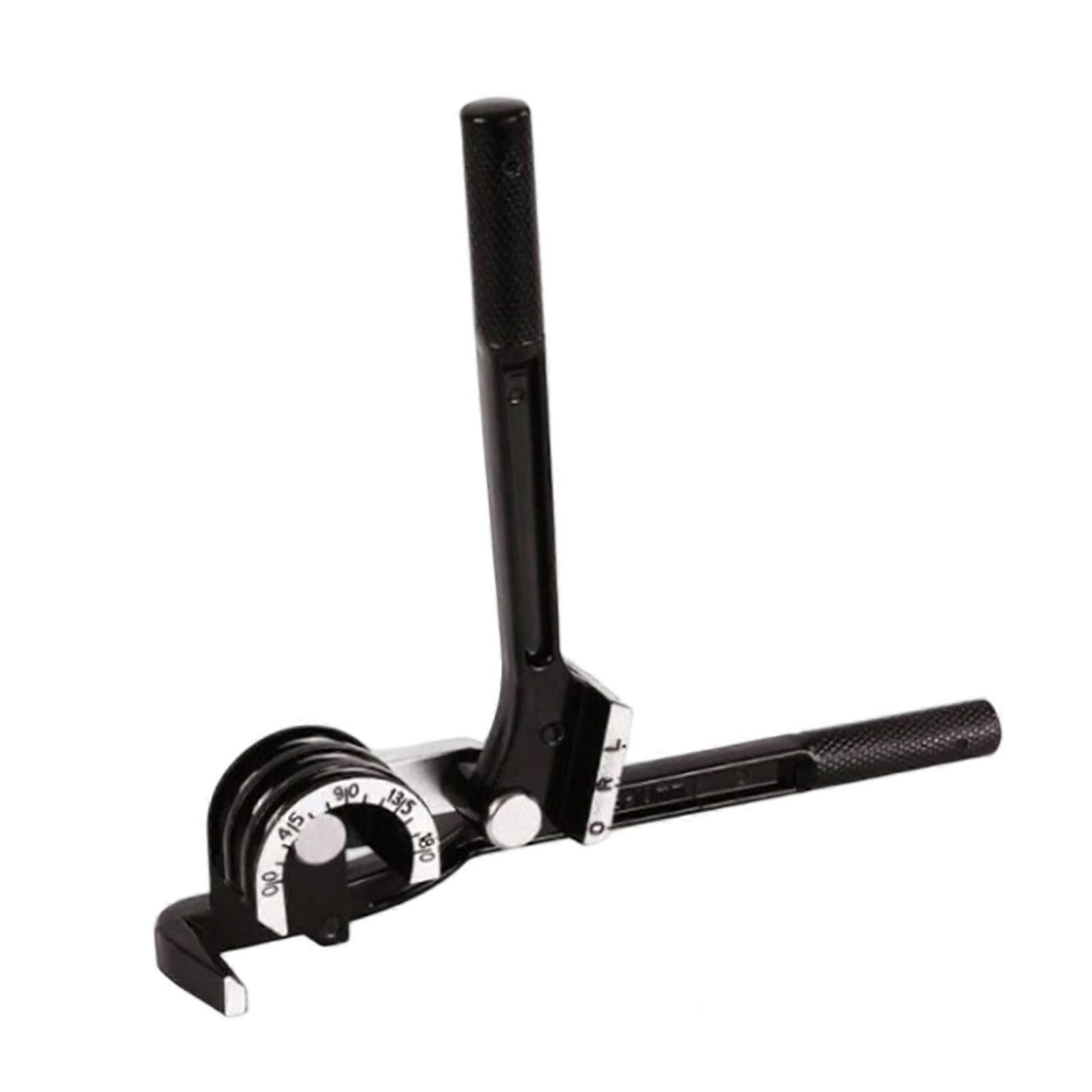 Ergonomic Pipe Bender 1/4" 5/16" 3/8" 180 Degree 3 In 1 Manual Bending Tool Brake Pipe Bender Hand Tool Multicolor
