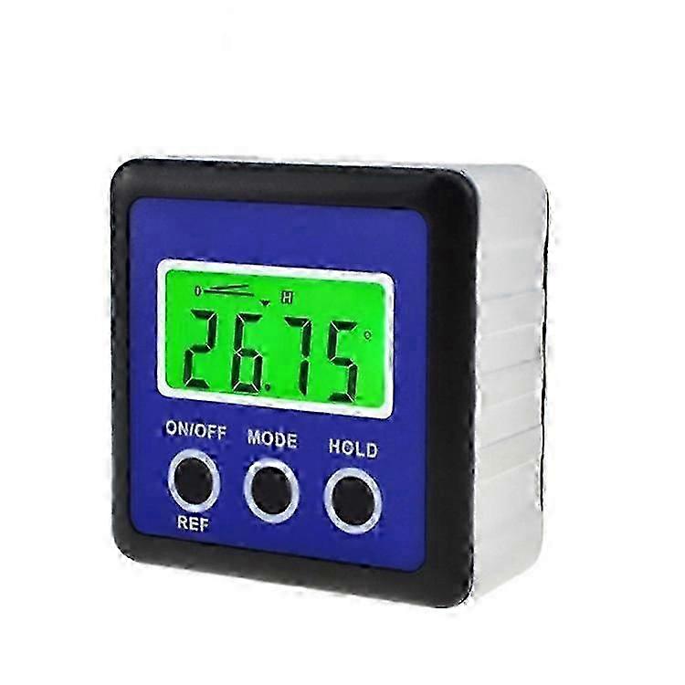 Angle Measuring Instrument Digital LCD Digital Goniometer Shell Chamfer Inclinometer Waterproof Protractor for Angle Measurement Automotive Work