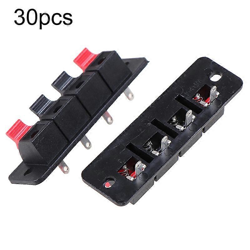 WP4-4 30pcs 4-Position Spring Wiring Speaker Clip Aging Test Column