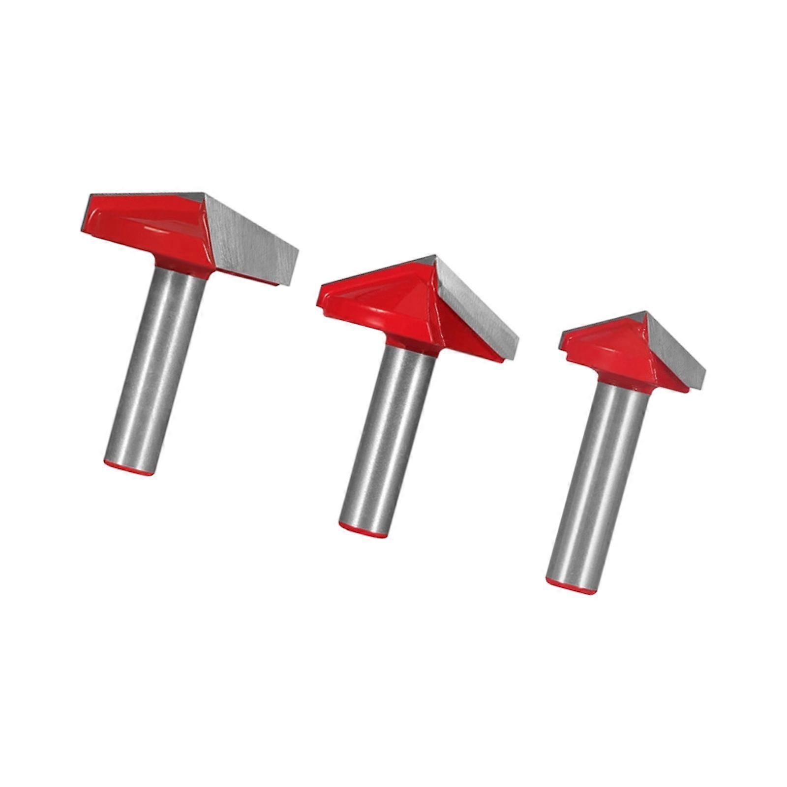 Double Design V D Shape Milling Cutters With Enhancing Durability For Professional Woodworking Tasks Multicolor