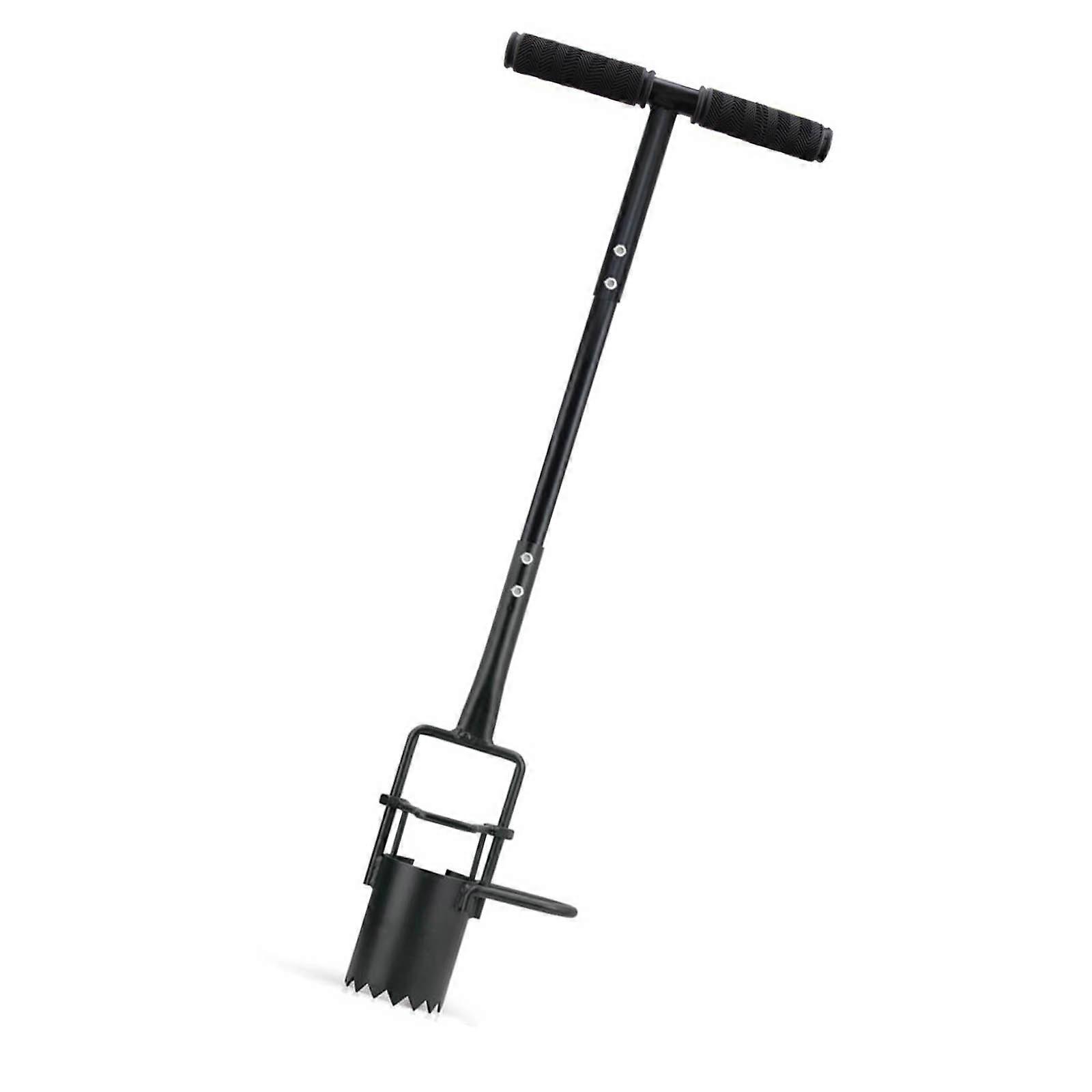 Permanent Garden Drill With Ergonomic Grip Handle Exemplary For Bulb Planting Stone Sowing And Dense Soil Cultivation Multicolor