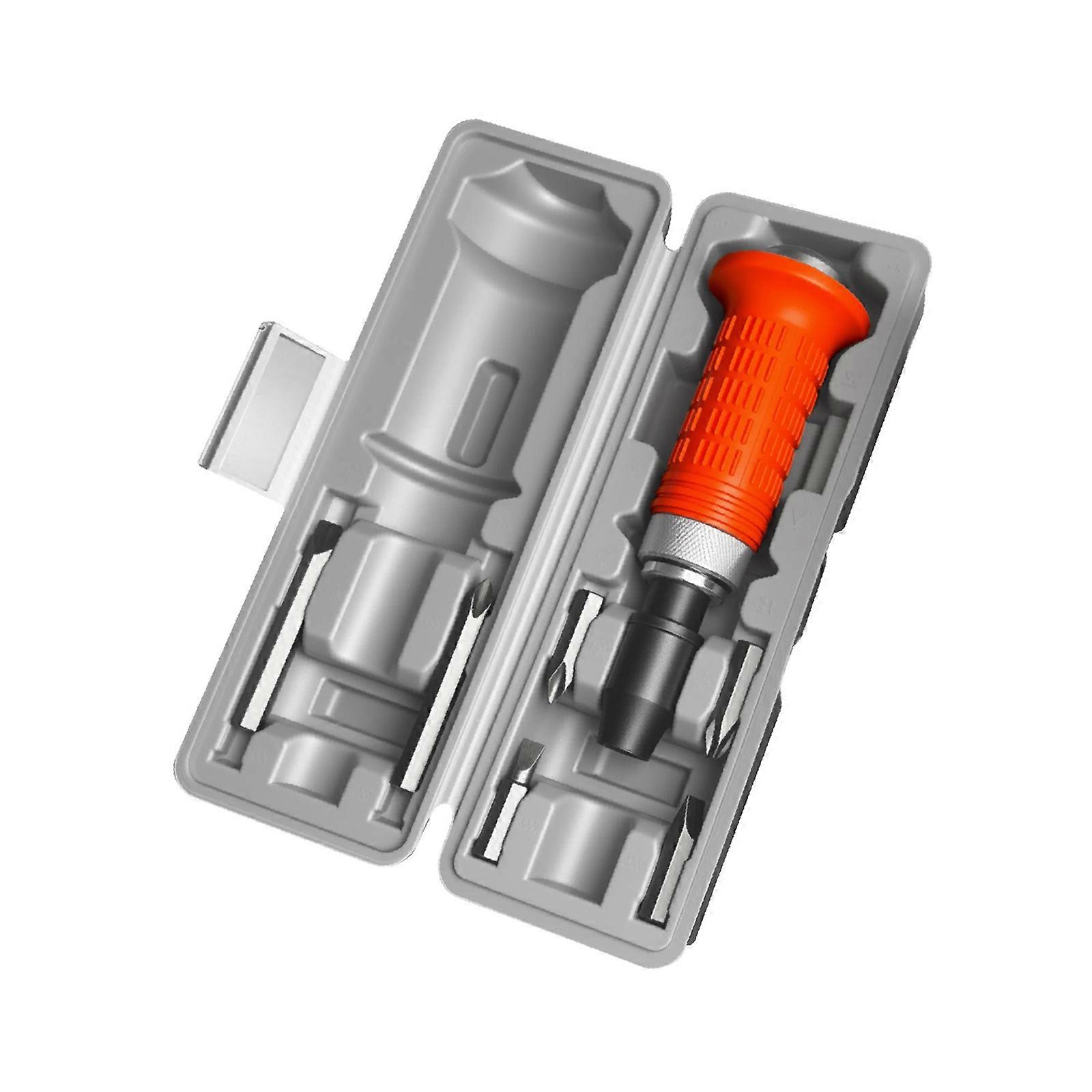 MultiFunctional Impact Driver Bit Kit High Torques Multiple Bit Types Heavy Duty Shock Screw Driver Bit 1set/7pcs Multicolor