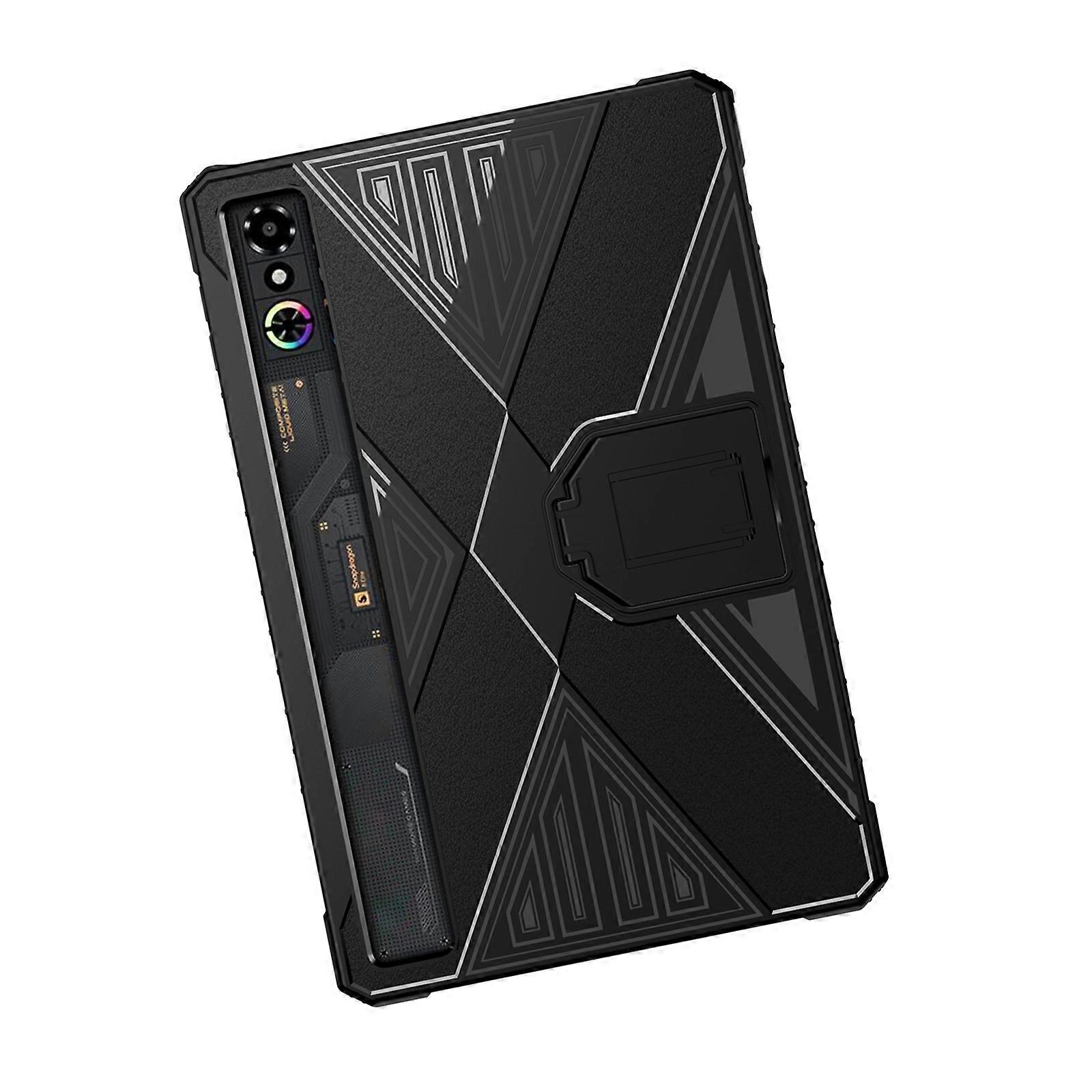 Protective Cover for Nubia Red 3 Gaming Tablets AntiSlip Multiple Angled Support Precise Camera Alignment Shell  Black