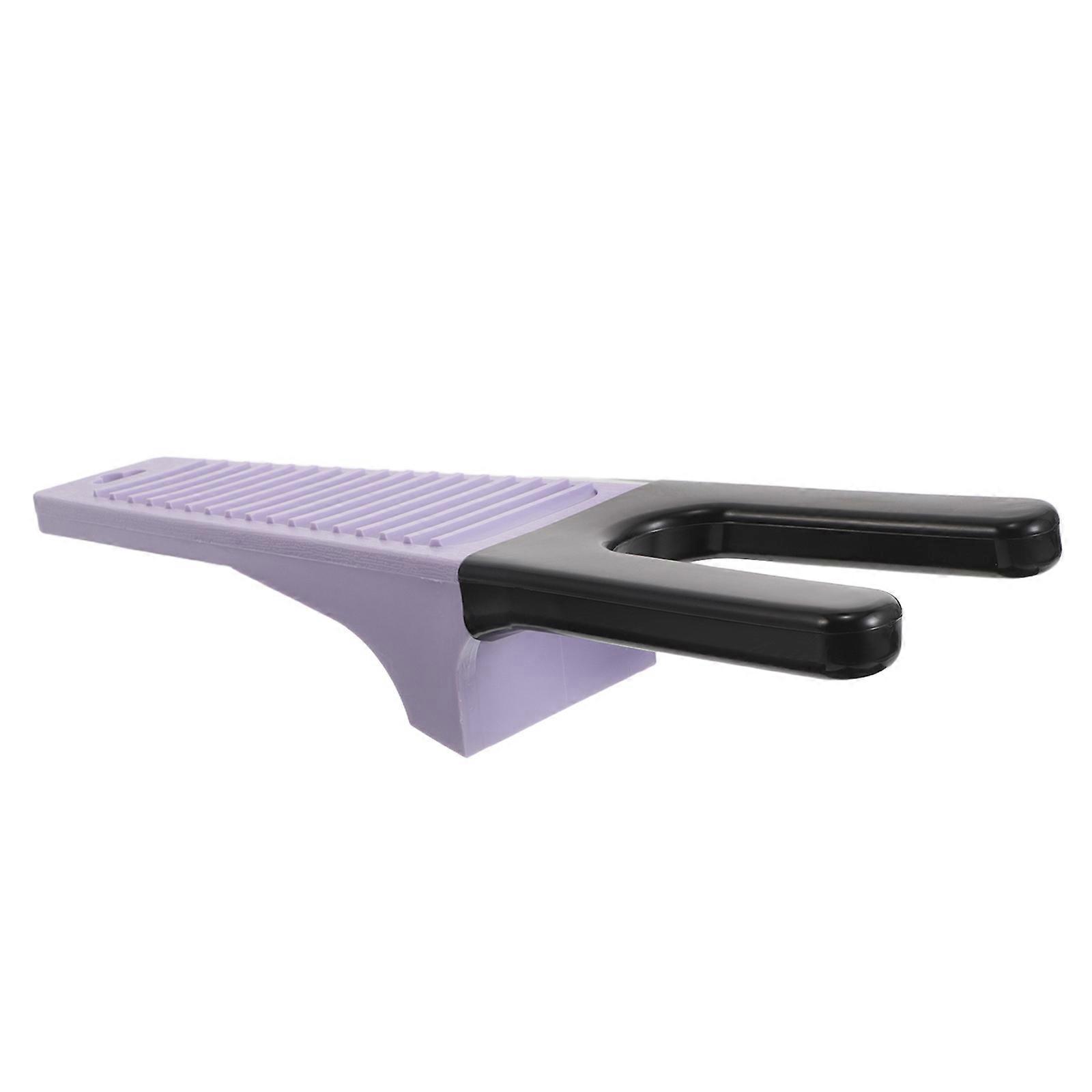 Violet Plastic Boot Jack Tool for Convenient Cowboy Boot Removal