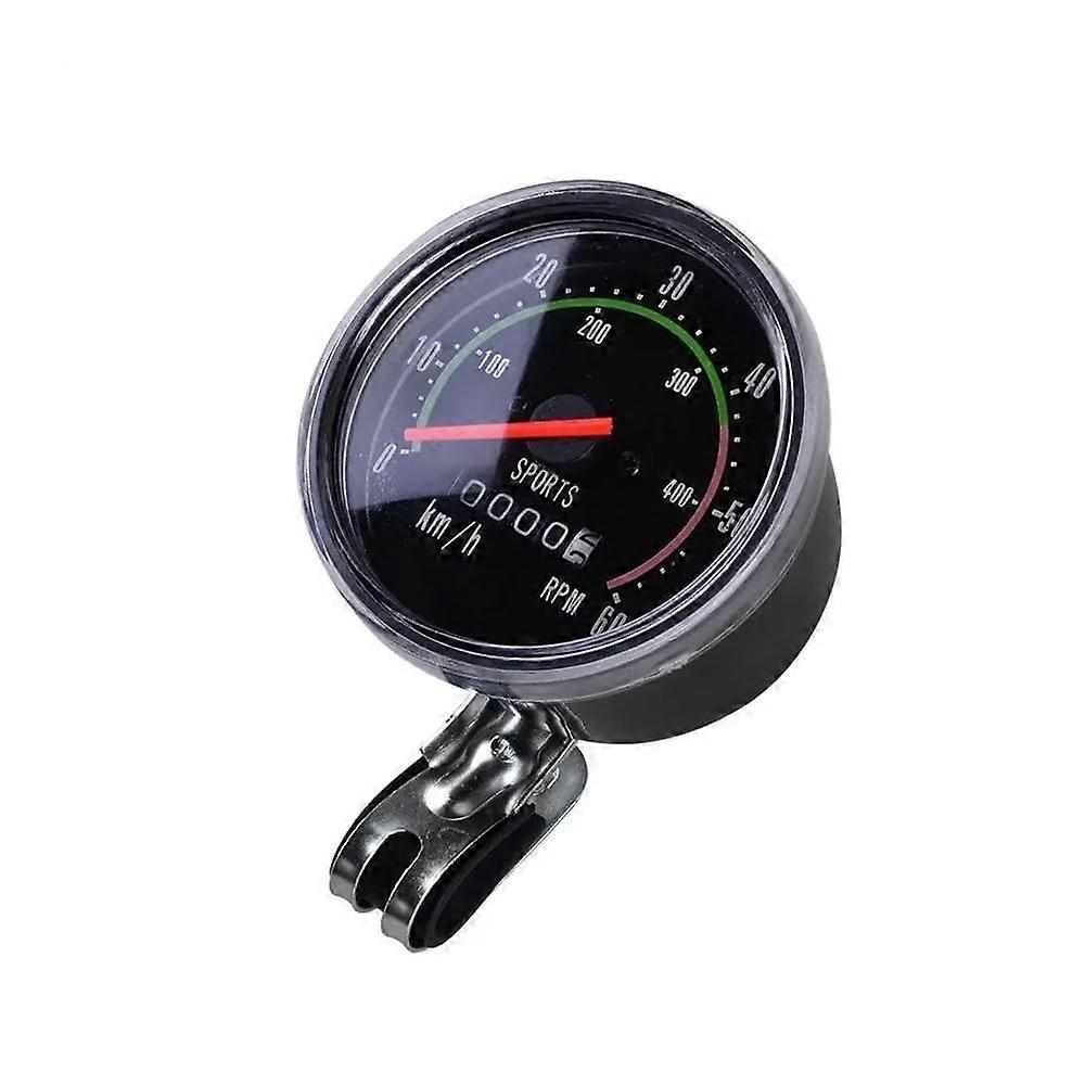 Motorcycle Analog Speedometer and Mechanical Odometer with Mounting Hardware for 2629 Inch Wheels