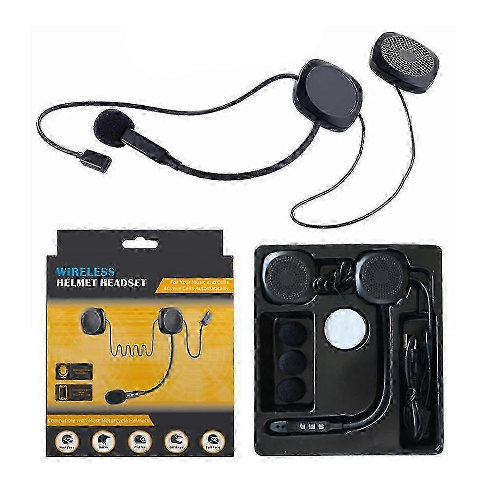 Bluetooth Motorcycle Helmet Headset with Auto Answer