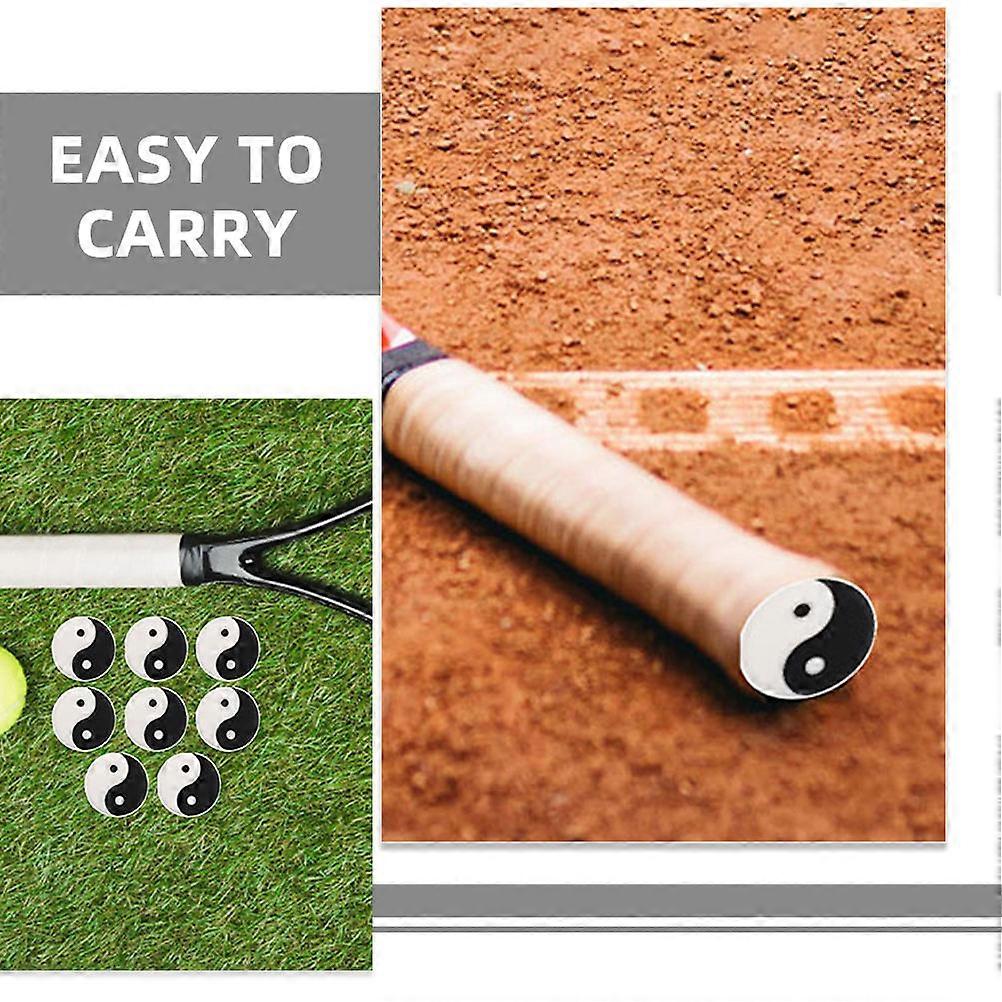 6 stuks Tennisracket Demper Tennisracket Vibratie Tool Tennisdempers Racket Dempers