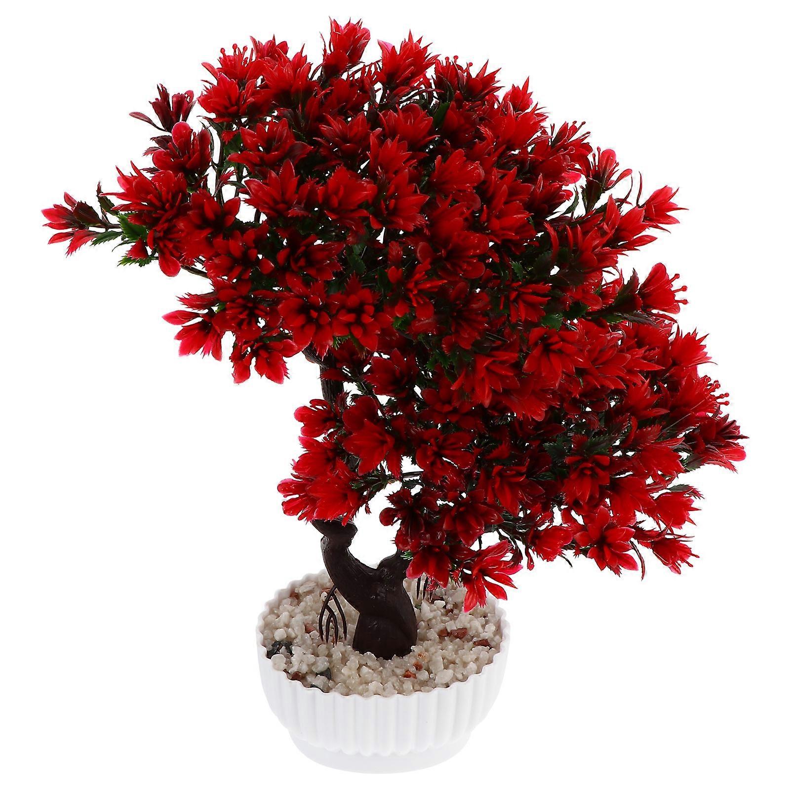 1pc Creative Simulation Plant Decor Artificial Bonsai Guest-greeting Pine