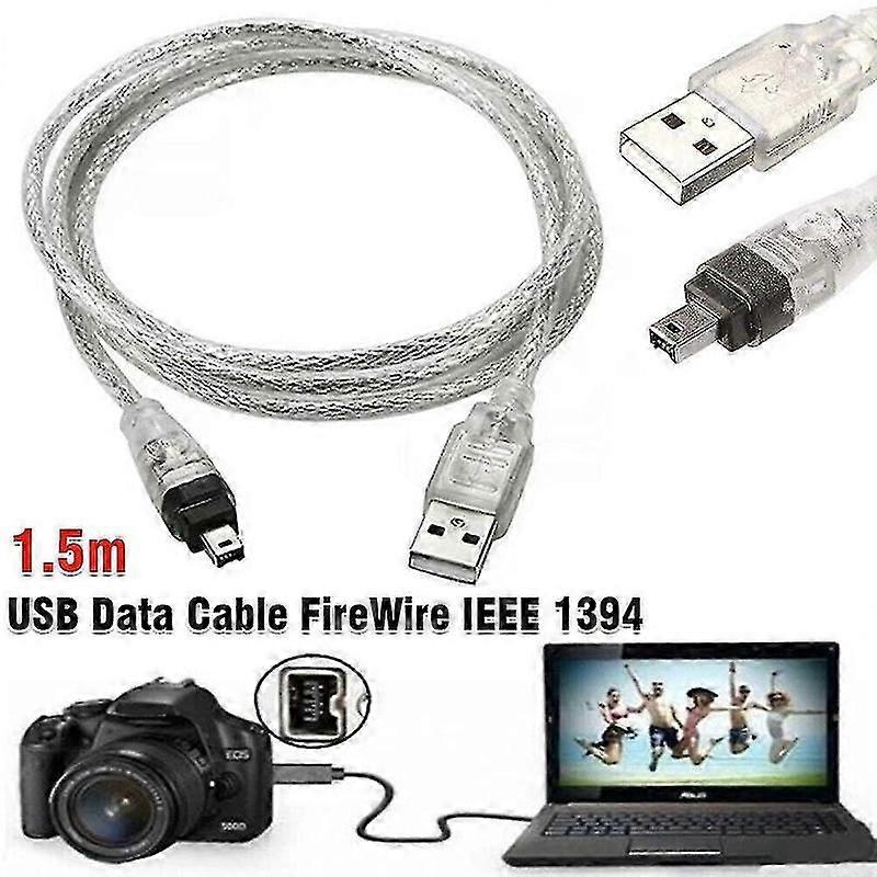 USB-datakabel för HDV-videokamera Mini DV FireWire IEEE 1394