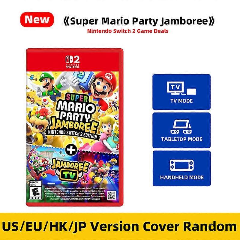 New Nintendo Switch 2  - Super Mario Party Jamboree �C Nintendo Switch 2 Edition + Jamboree TV Original Physical Game Card