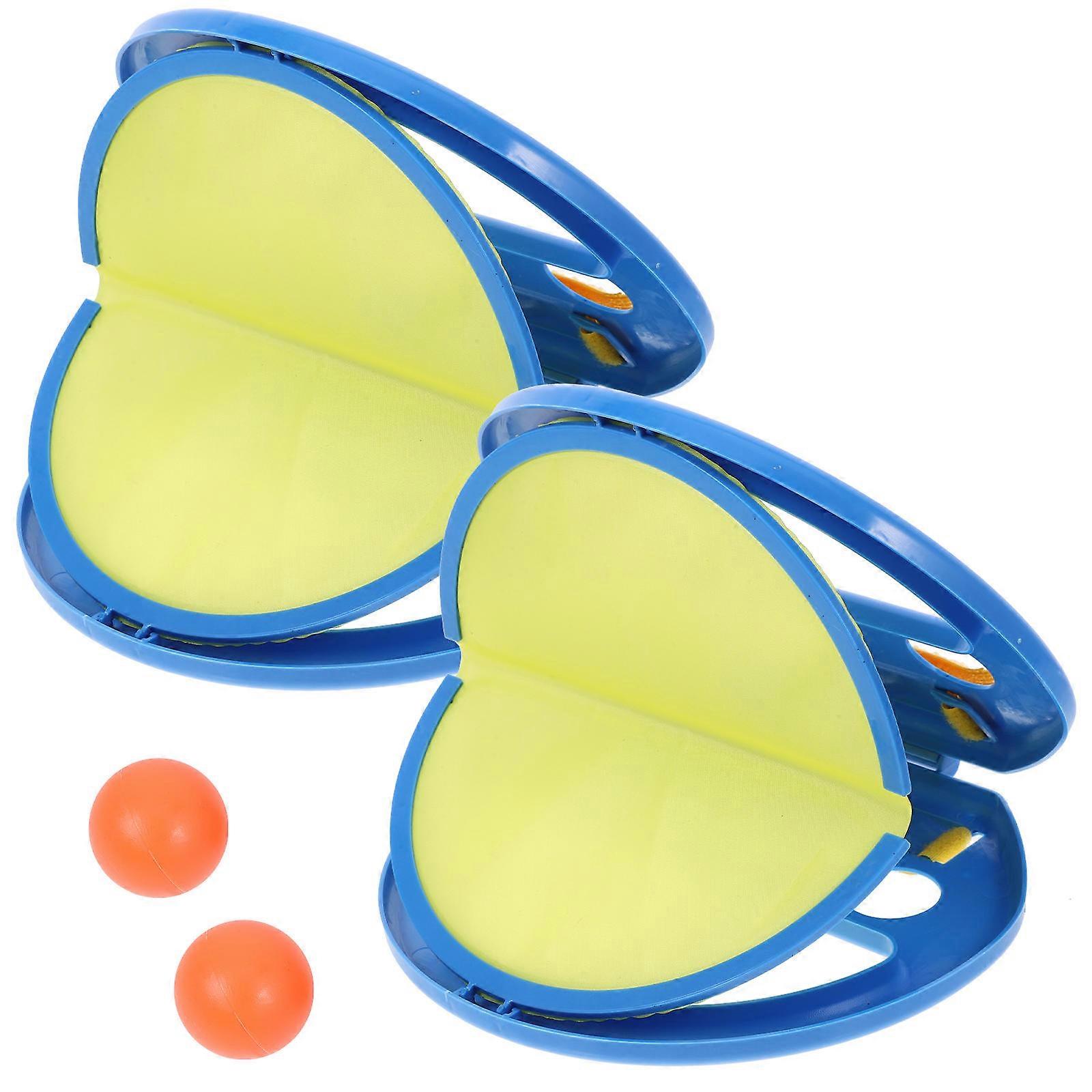 Toss and Catch Ball Plaything Exercise Hand Coordination for Kids 3Sets