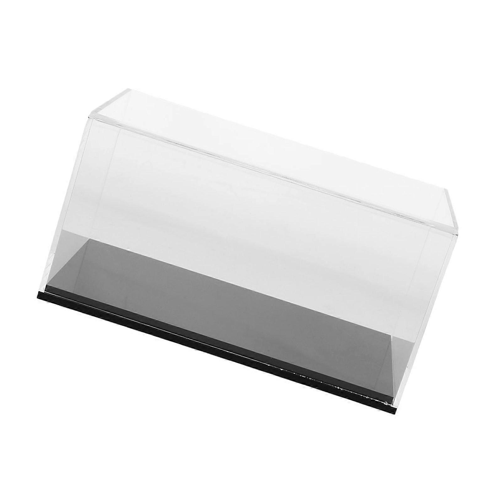 Clear Display Case Cartoon Car Model Display Box for Storage Use 1:65