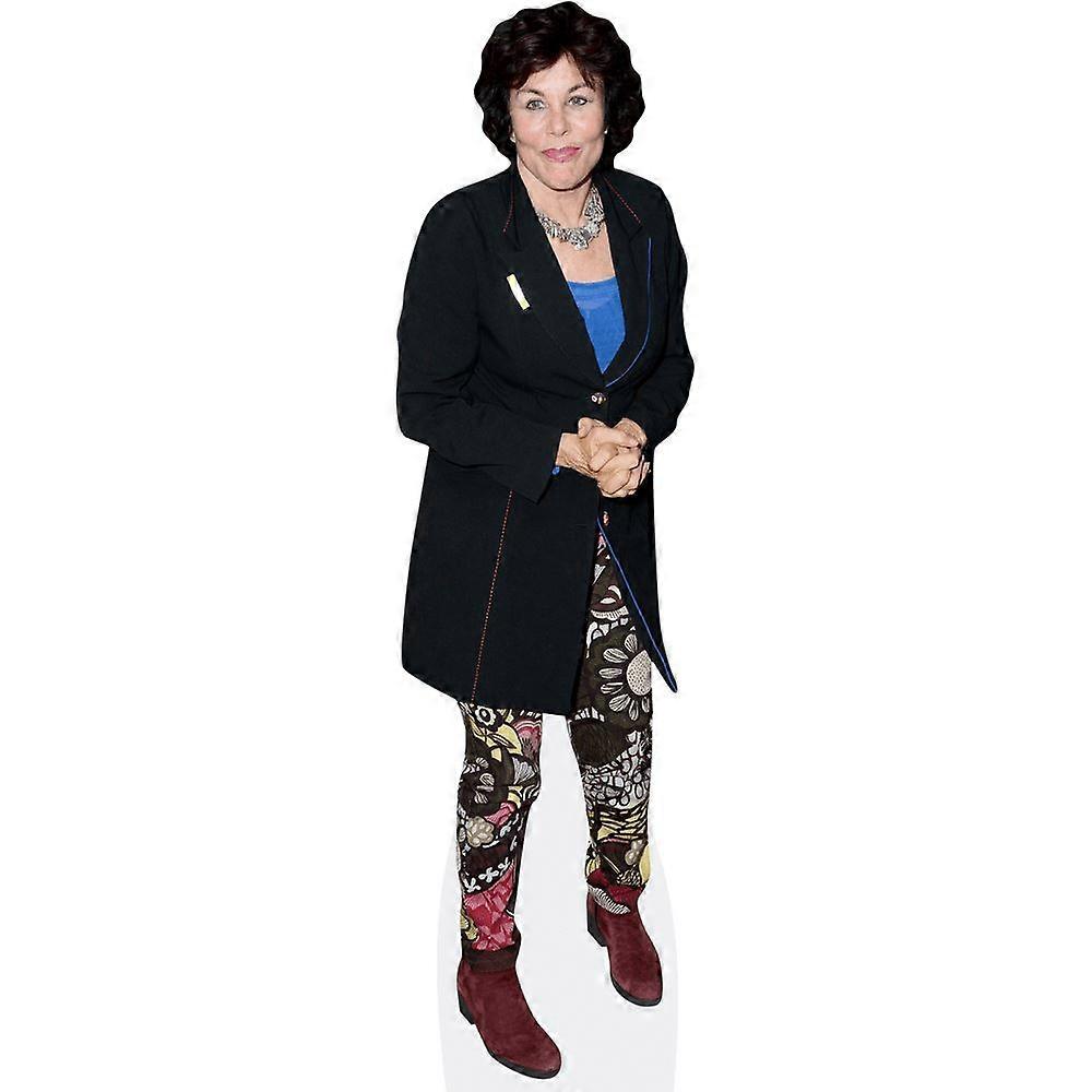 Ruby Wax (Jacket) Cardboard Cutout (lifesize OR mini size). Standee. Stand Up.