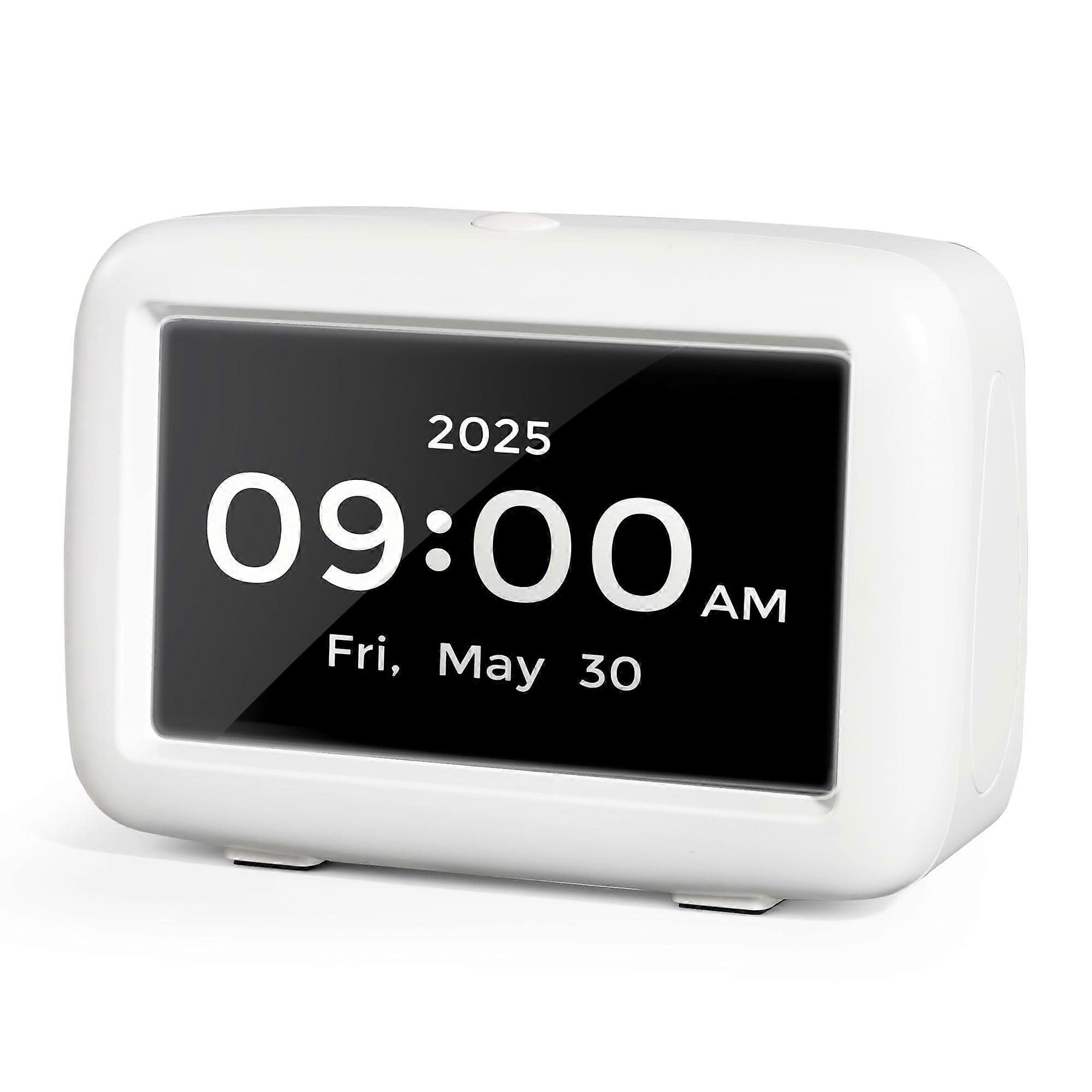 Talking Clock with Extra Loud Voice and Pill Reminder for Elderly, Dementia and Visually Impaired Seniors