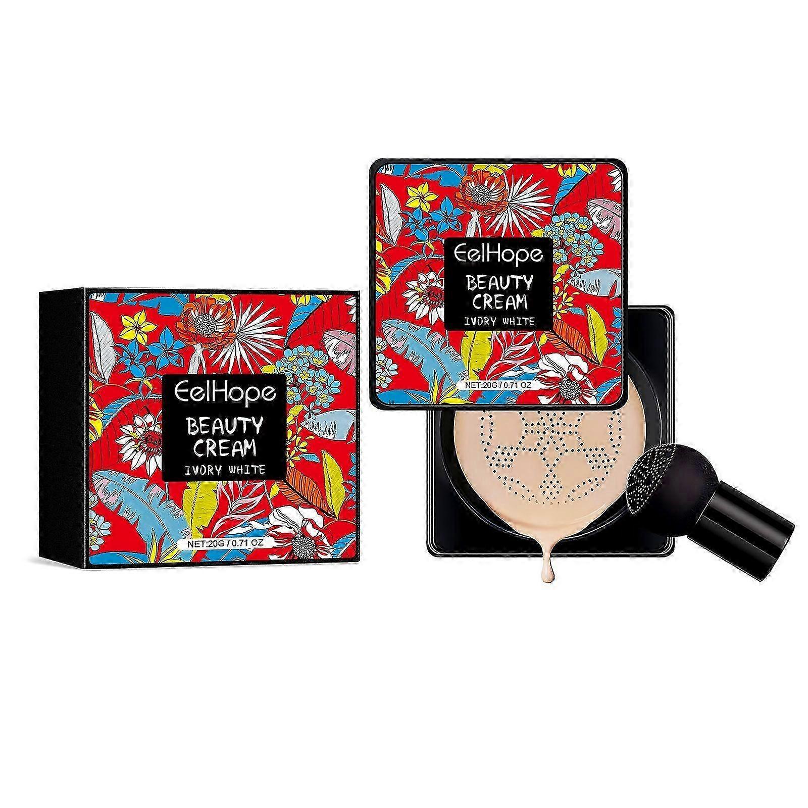 Lightweight Long-Lasting Air Cushion CC Cream for Flawless, Oil-Control, Easy Application