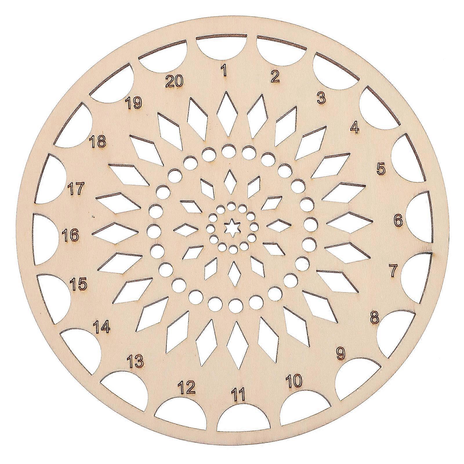 Wooden Embroidery Floss Organizer for Stitching Thread Holder 4Pcs Set